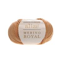Obrázok ku produktu Pletacia vlna Alize MERINO ROYAL 097 hnedá