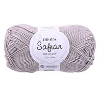 Obrázok ku produktu Pletacia priadza Drops SAFRAN UNI COLOUR 07 sivá