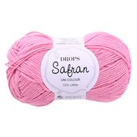 Obrázok ku produktu Pletacia priadza Drops SAFRAN UNI COLOUR 02 ružová