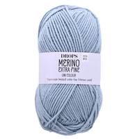 Obrázok ku produktu Pletacia vlna Drops MERINO EXTRA FINE 15 zelená sivá mentolová