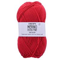 Obrázok ku produktu Pletacia vlna Drops MERINO EXTRA FINE 11 červená