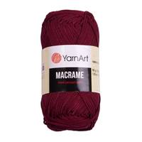 Obrázok ku produktu Špagát na macrame techniku YarnArt MACRAME 145 bordová tmavá