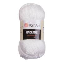 Obrázok ku produktu Špagát na macrame techniku YarnArt MACRAME 154 biela