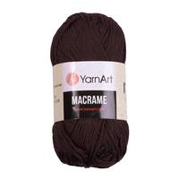 Obrázok ku produktu Špagát na macrame techniku YarnArt MACRAME 157 hnedá tmavá