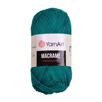 Obrázok ku produktu Špagát na macrame techniku YarnArt MACRAME 158 zelená smaragdová