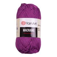 Obrázok ku produktu Špagát na macrame techniku YarnArt MACRAME 161 fialová tmavá
