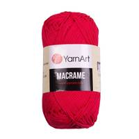 Obrázok ku produktu Špagát na macrame techniku YarnArt MACRAME 163 červená