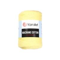 Obrázok ku produktu Špagát na macrame techniku YarnArt MACRAME COTTON 754 žltá