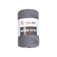 Obrázok ku produktu Špagát na macrame techniku YarnArt MACRAME COTTON 774 sivá tmavá