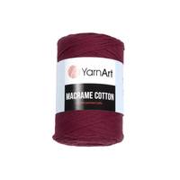 Obrázok ku produktu Špagát na macrame techniku YarnArt MACRAME COTTON 781 bordová