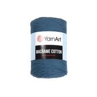Obrázok ku produktu Špagát na macrame techniku YarnArt MACRAME COTTON 789 modrá tmavá