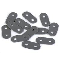 Obrázok ku produktu Brzdičky z eko kože 16x34 mm sivá /2ks