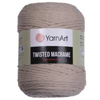 Obrázok ku produktu Špagát na macrame techniku YarnArt TWISTED MACRAME 753 béžová