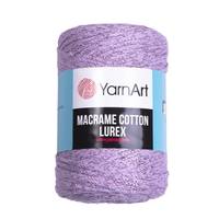 Obrázok ku produktu Špagát na macrame techniku YarnArt MACRAME COTTON LUREX 734 fialová