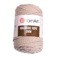 Obrázok ku produktu Špagát na macrame techniku YarnArt MACRAME ROPE 3mm 753 béžová