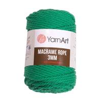 Obrázok ku produktu Špagát na macrame techniku YarnArt MACRAME ROPE 3mm 759 zelená