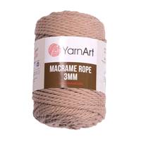Obrázok ku produktu Špagát na macrame techniku YarnArt MACRAME ROPE 3mm 768 hnedá