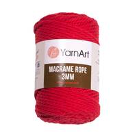 Obrázok ku produktu Špagát na macrame techniku YarnArt MACRAME ROPE 3mm 773 červená