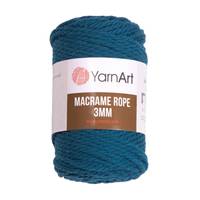 Obrázok ku produktu Špagát na macrame techniku YarnArt MACRAME ROPE 3mm 789 modrá