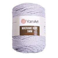 Obrázok ku produktu Špagát na macrame techniku YarnArt MACRAME ROPE 5mm 756 sivá