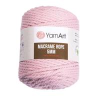 Obrázok ku produktu Špagát na macrame techniku YarnArt MACRAME ROPE 5mm 762 ružová