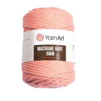 Obrázok ku produktu Špagát na macrame techniku YarnArt MACRAME ROPE 5mm 767 oranžová svetlá