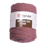 Obrázok ku produktu Špagát na macrame techniku YarnArt MACRAME ROPE 5mm 792 ružová
