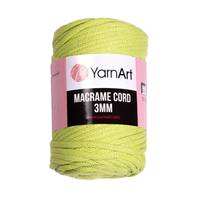 Obrázok ku produktu Špagát na macrame techniku YarnArt MACRAME CORD 3mm 755 zelená svetlá