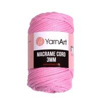 Obrázok ku produktu Špagát na macrame techniku YarnArt MACRAME CORD 3mm 762 ružová svetlá