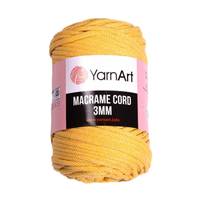 Obrázok ku produktu Špagát na macrame techniku YarnArt MACRAME CORD 3mm 764 žltá
