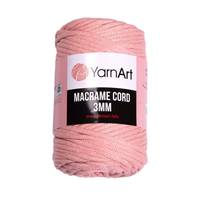 Obrázok ku produktu Špagát na macrame techniku YarnArt MACRAME CORD 3mm 767 ružová svetlá
