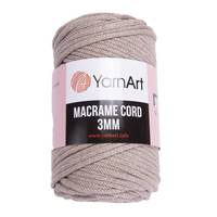 Obrázok ku produktu Špagát na macrame techniku YarnArt MACRAME CORD 3mm 768 béžová