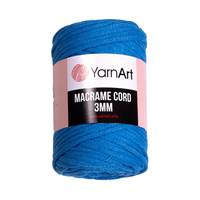 Obrázok ku produktu Špagát na macrame techniku YarnArt MACRAME CORD 3mm 786 modrá