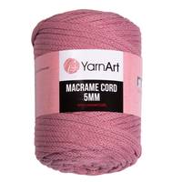 Obrázok ku produktu Špagát na macrame techniku YarnArt MACRAME CORD 5mm 792 ružová tmavá