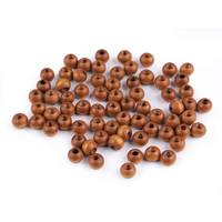 Obrázok ku produktu KORALKY DREVENÉ 6mm hnedá