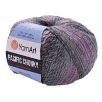 Obrázok ku produktu Pletacia vlna YarnArt PACIFIC CHUNKY 303 čierna fialová