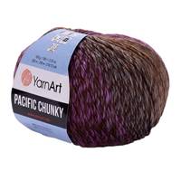 Obrázok ku produktu Pletacia vlna YarnArt PACIFIC CHUNKY 307 hnedá fialová sivá