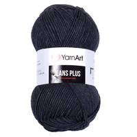 Obrázok ku produktu Pletacia priadza YarnArt JEANS PLUS 28 sivá tmavá