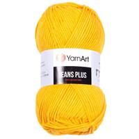 Obrázok ku produktu Pletacia priadza YarnArt JEANS PLUS 35 žltá