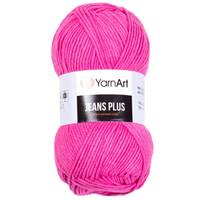 Obrázok ku produktu Pletacia priadza YarnArt JEANS PLUS 42 ružová