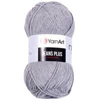 Obrázok ku produktu Pletacia priadza YarnArt JEANS PLUS 46 sivá tmavá