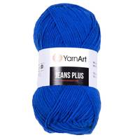 Obrázok ku produktu Pletacia priadza YarnArt JEANS PLUS 47 modrá