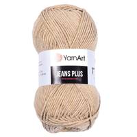 Obrázok ku produktu Pletacia priadza YarnArt JEANS PLUS 48 hnedá svetlá