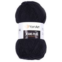 Obrázok ku produktu Pletacia priadza YarnArt JEANS PLUS 53 čierna