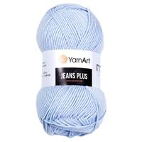 Obrázok ku produktu Pletacia priadza YarnArt JEANS PLUS 75 modrá svetlá