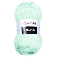 Obrázok ku produktu Pletacia priadza YarnArt JEANS PLUS 79 zelená svetlá