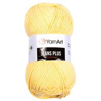 Obrázok ku produktu Pletacia priadza YarnArt JEANS PLUS 88 žltá