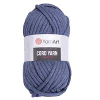 Obrázok ku produktu Pletacia bavlnená priadza YarnArt CORD YARN 761 modrá