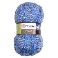 Obrázok ku produktu Pletacia vlna YarnArt EVEREST 7021 modrá sivá