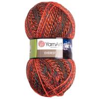 Obrázok ku produktu Pletacia vlna YarnArt EVEREST 7047 oranžová modrá